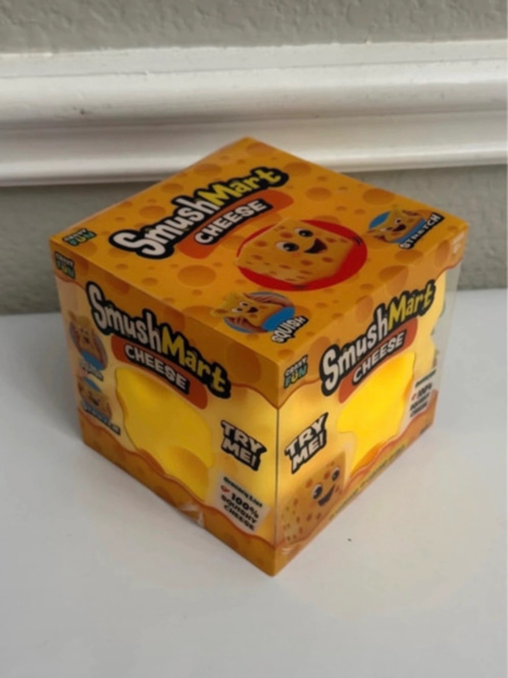Cheese Block Squishy - Picture 2 of 6